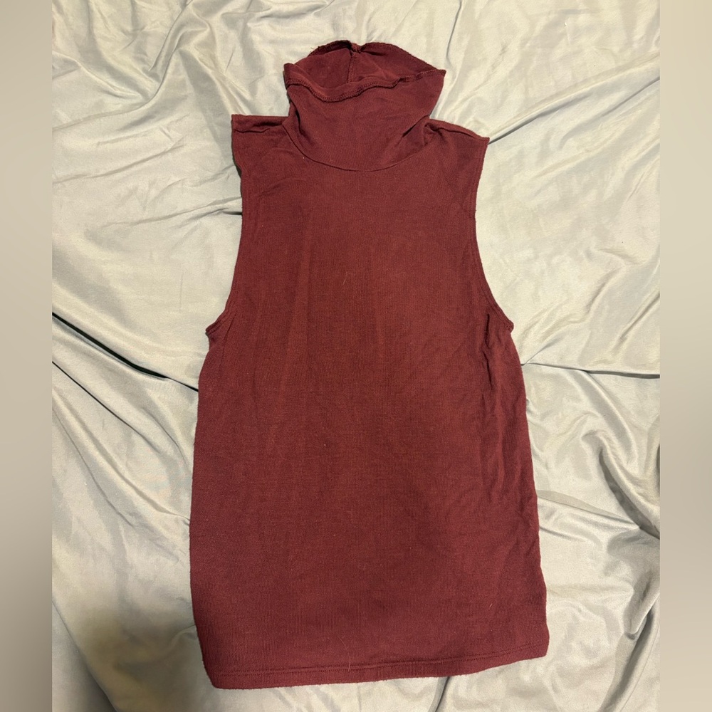 American Eagle Outfitters Essentials tank top turtle neck